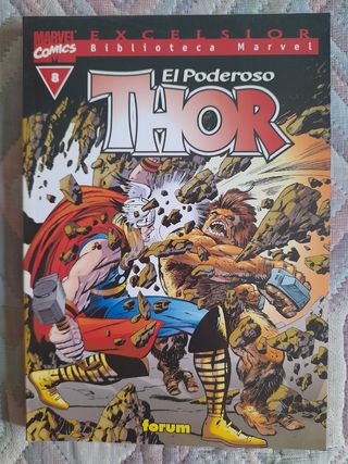 Cómic Biblioteca Marvel Thor a 4€ c/u.