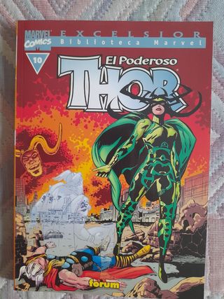 Cómic Biblioteca Marvel Thor a 4€ c/u.