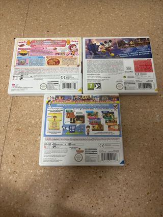 3 Juegos Nintendo 3DS: Cooking Mama, Epic Mickey..
