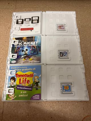 3 Juegos Nintendo 3DS: Cooking Mama, Epic Mickey..
