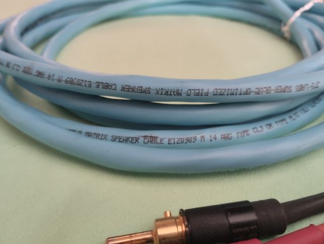 Cables JPS Labs Super Blue bicableado