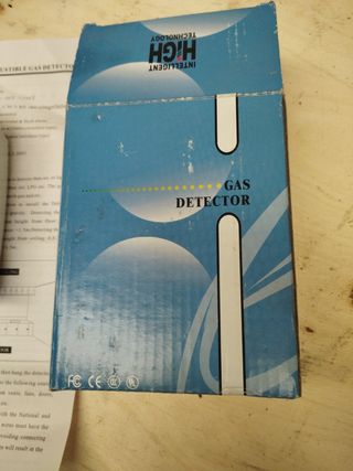 Detector de gas para caravana/autocaravana