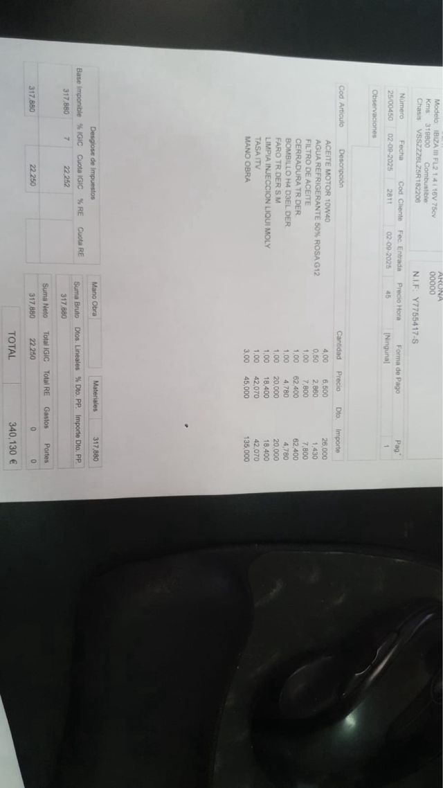 SEAT Ibiza 2006 1.4 75cp