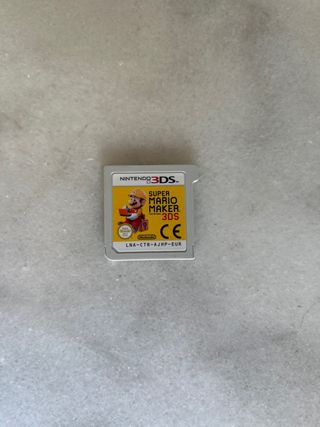 Super Mario Maker 3DS Cartucho