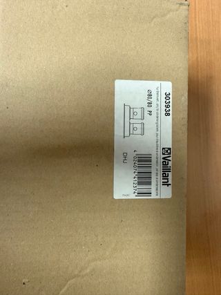 Tubo adaptador salida  caldera Vaillant 80/80 PP