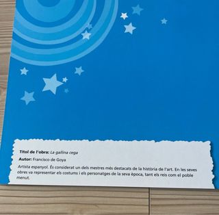 Imagen Pintura La gallina ciega