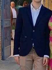 Chaqueta azul