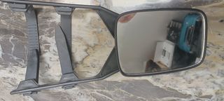 Espejo retrovisor para caravana