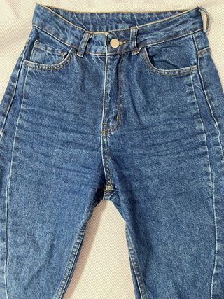 Jeans azules mujer