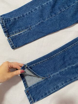 Jeans azules mujer