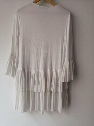 Blusa/Vestido Zara Blanco