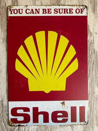 Cartel YOU CAN BE SURE OF Shell