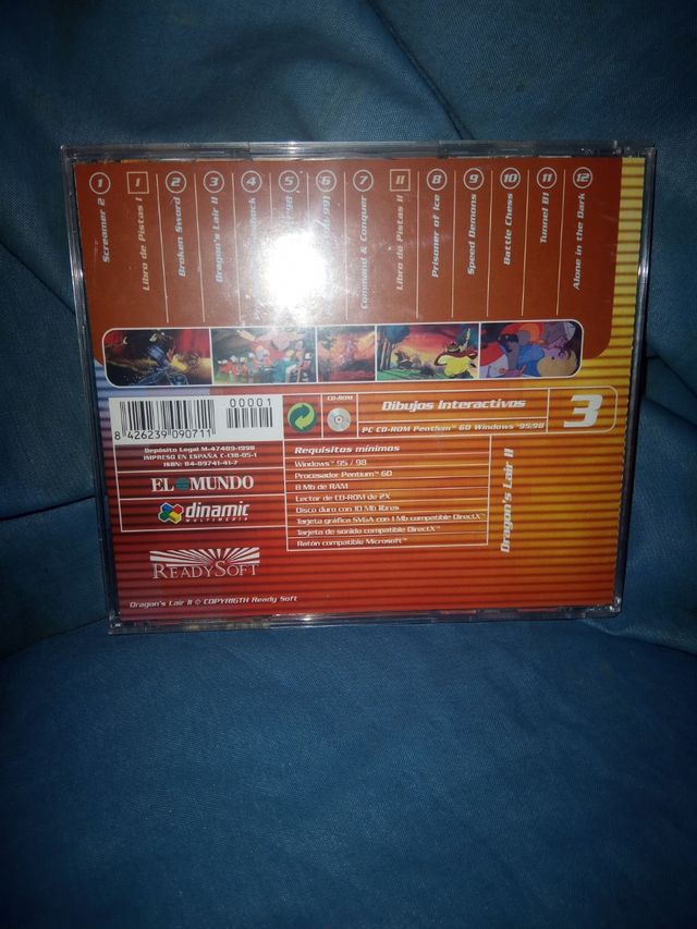 Dragon's Lair II PC CD-ROM