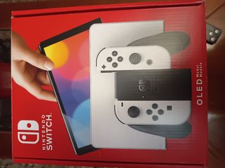 Nintendo Switch OLED Blanca