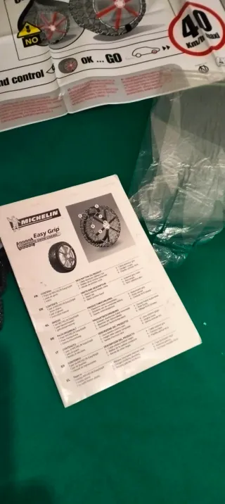 Cadenas sintéticas Michelin easygrip