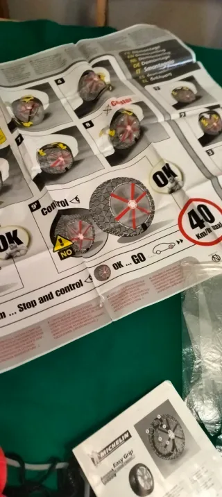 Cadenas sintéticas Michelin easygrip