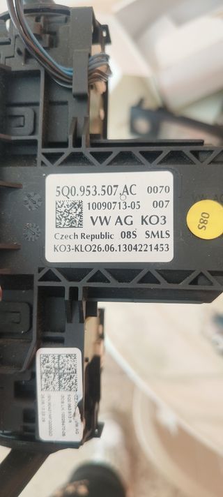 Mando Luces y Control Crucero Seat Skoda Volkswage
