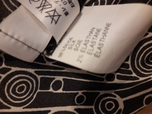 Blusa Elegance Seda Talla L