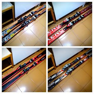 ESQUIS 165cm. CARVING. ALL MOUNTAIN.