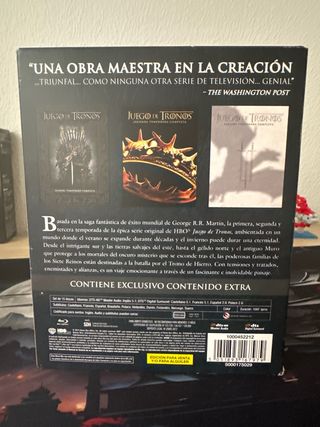 Blu-ray Juego de Tronos T1-3