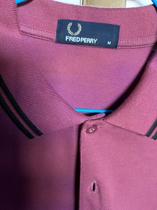 Polo Fred Perry Morado Talla M