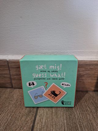 Gæt Mig! Guess What! Juego de mesa