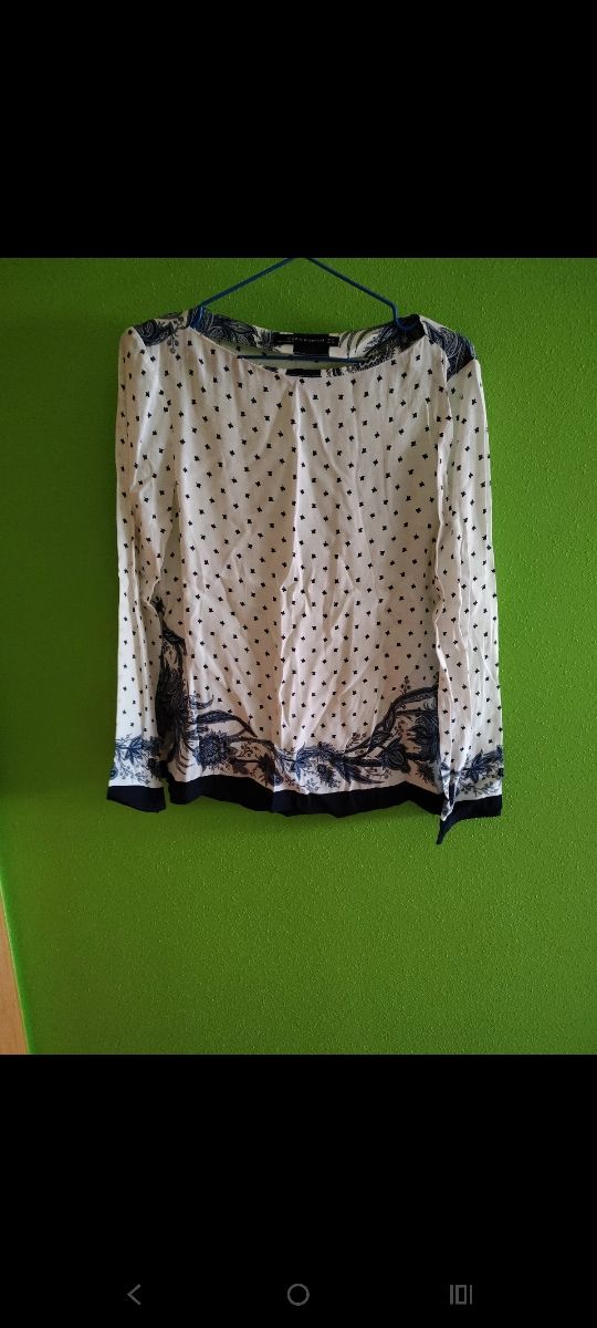 Blusa Zara Mujer Estampada