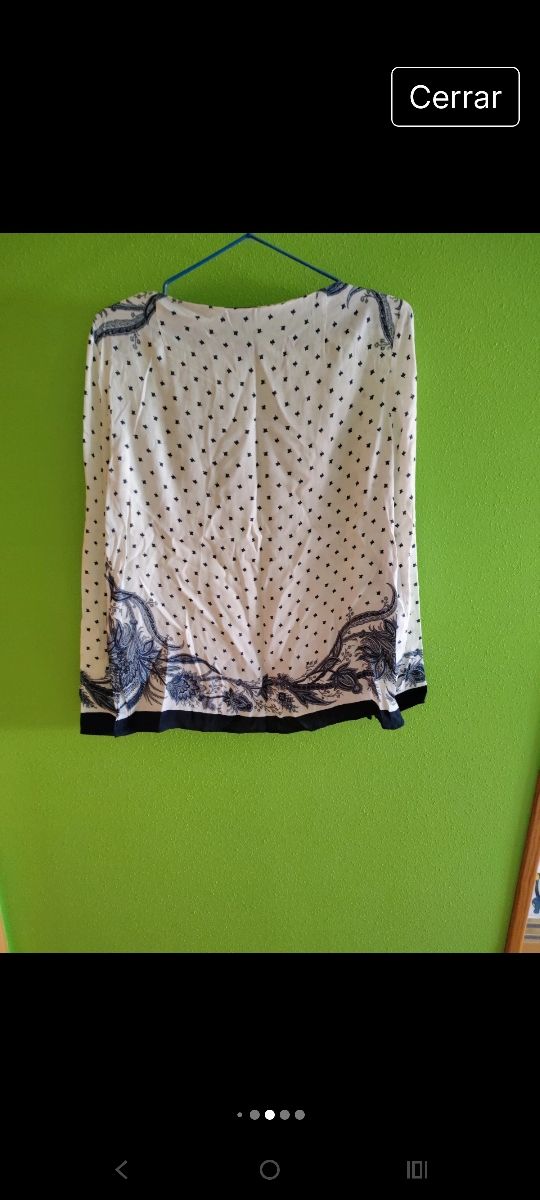 Blusa Zara Mujer Estampada