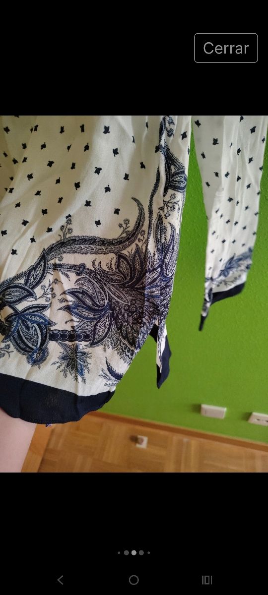 Blusa Zara Mujer Estampada