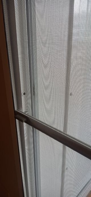 2 Puerta corredera aluminio + marco+ mosquitera