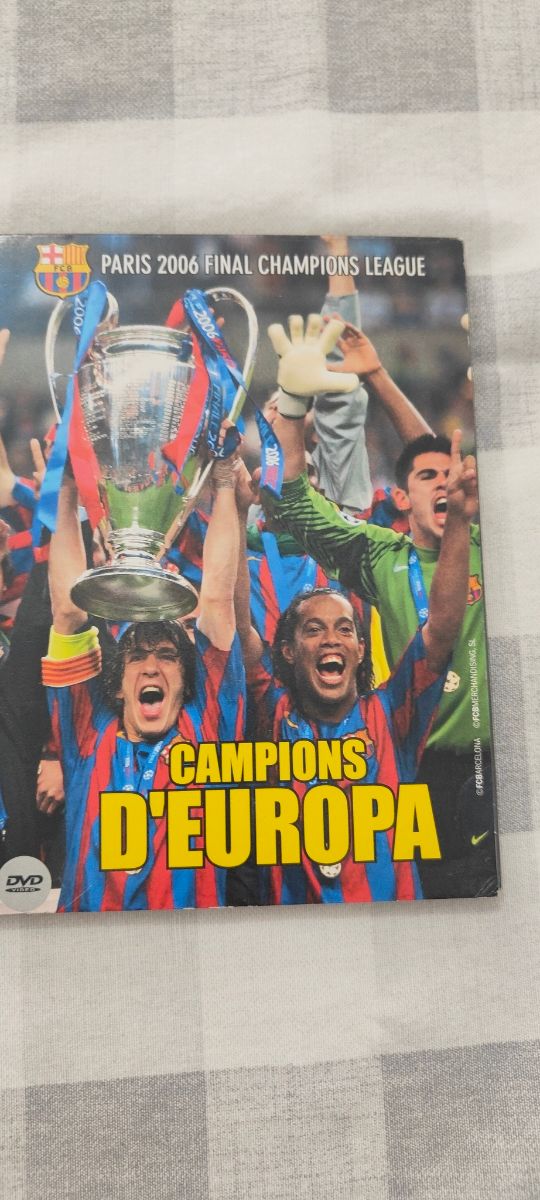 DVD Champions d'Europa FC Barcelona 2006