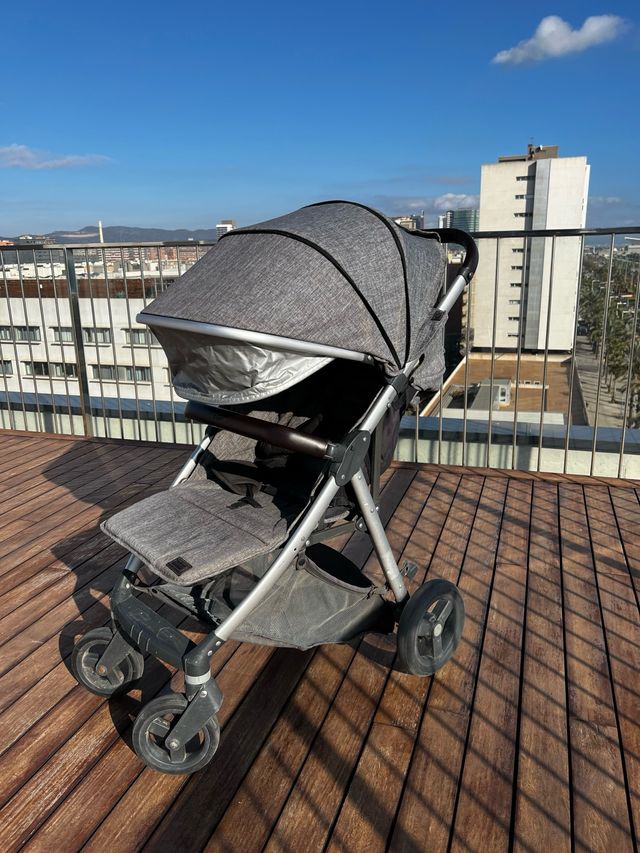 Silla de paseo Oyster Zero gris