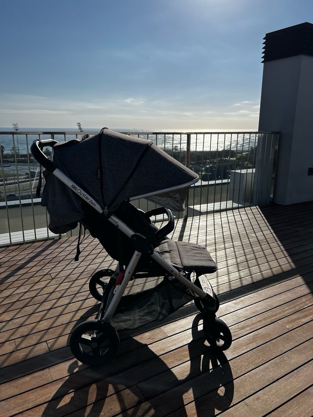 Silla de paseo Oyster Zero gris