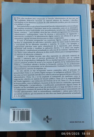 Manual básico de Derecho Administrativo