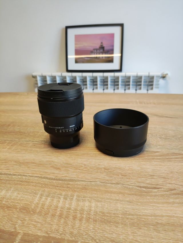 Sigma Art 85mm 1.4 DG DN - Objetivo para Sony