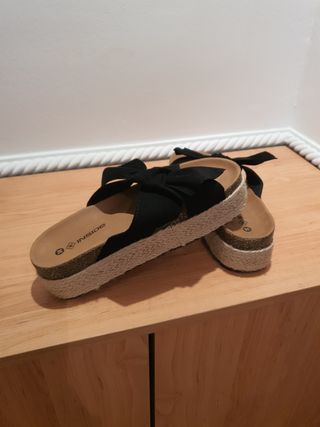 Sandalias INSIDE negras talla 38
