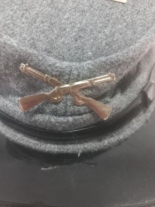Gorra Militar Confederada Americana.