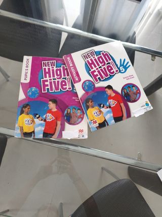 Libro y cuadernillo de inglés