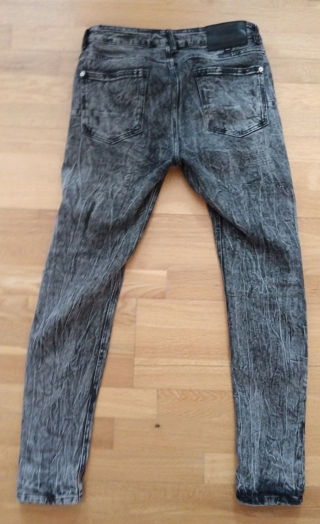 Pantalón vaquero Zara hombre negro