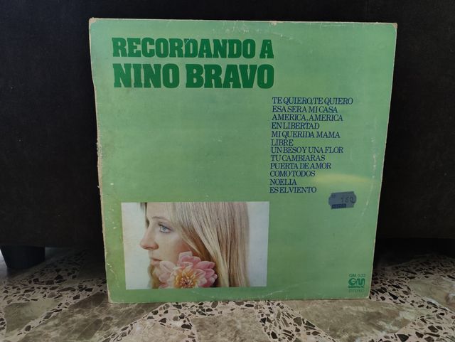 Vinilo Recordando a Nino Bravo