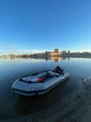 Barca Ozeam 3.60 + Mercury 15cv +Garmin+extras