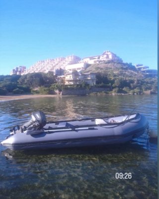 Barca Ozeam 3.60 + Mercury 15cv +Garmin+extras