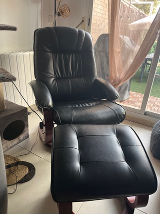 Sillón de masaje reclinable (está como nuevo) 