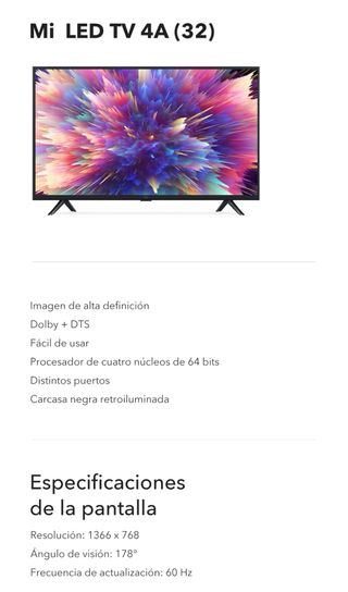 Xiaomi Mi TV 4A 32 LED TV