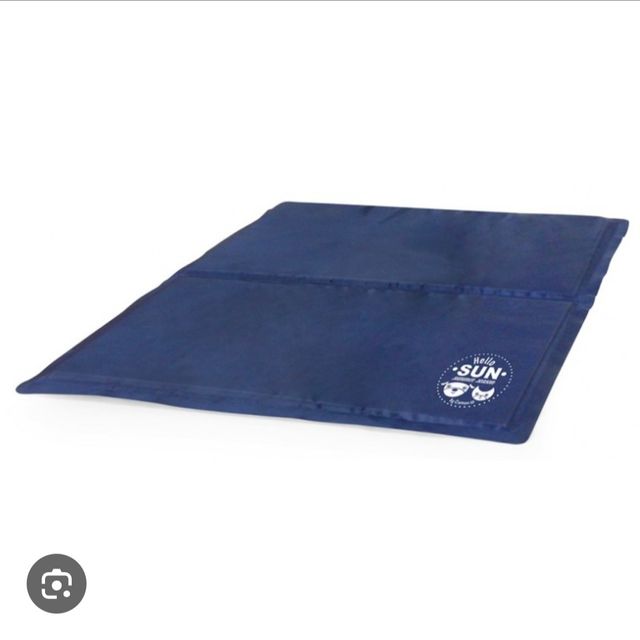 Tappeto refrigerante per cani blu