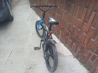 Bici infantil negra