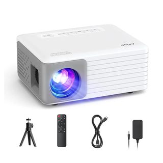 Mini proyector Akiyo con caja e instrucciones