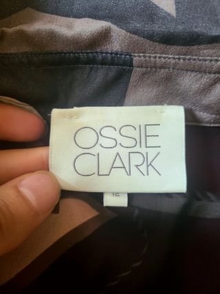 Camicia Seta Marrone Viola