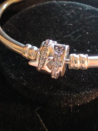 Pulsera Pandora Plata Cierre Estrella Fugaz
