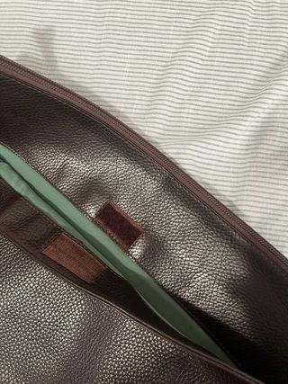 Funda Portadocumentos Piel Marrón